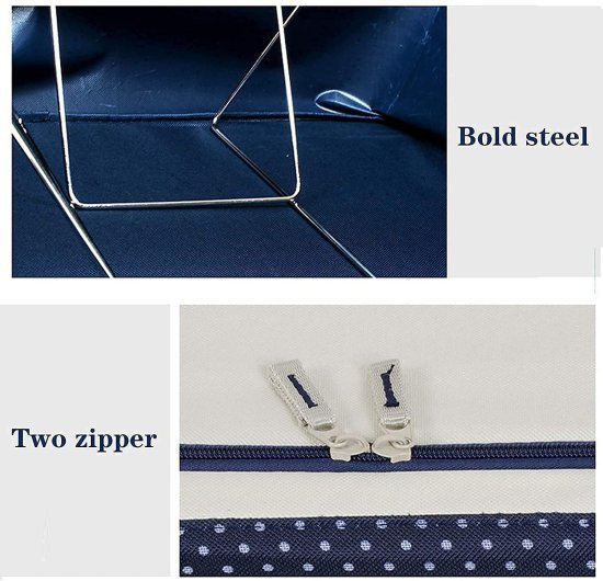 66 Liter Storage Bag Foldable Steel Frame