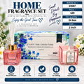Scented Soy Candle and Reed Diffuser Home Fragrance Set Pack of 3
