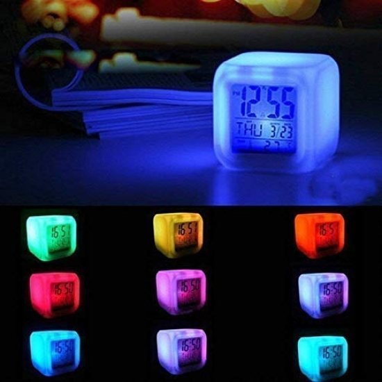 7 Color Change Clock