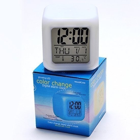 7 Color Change Clock