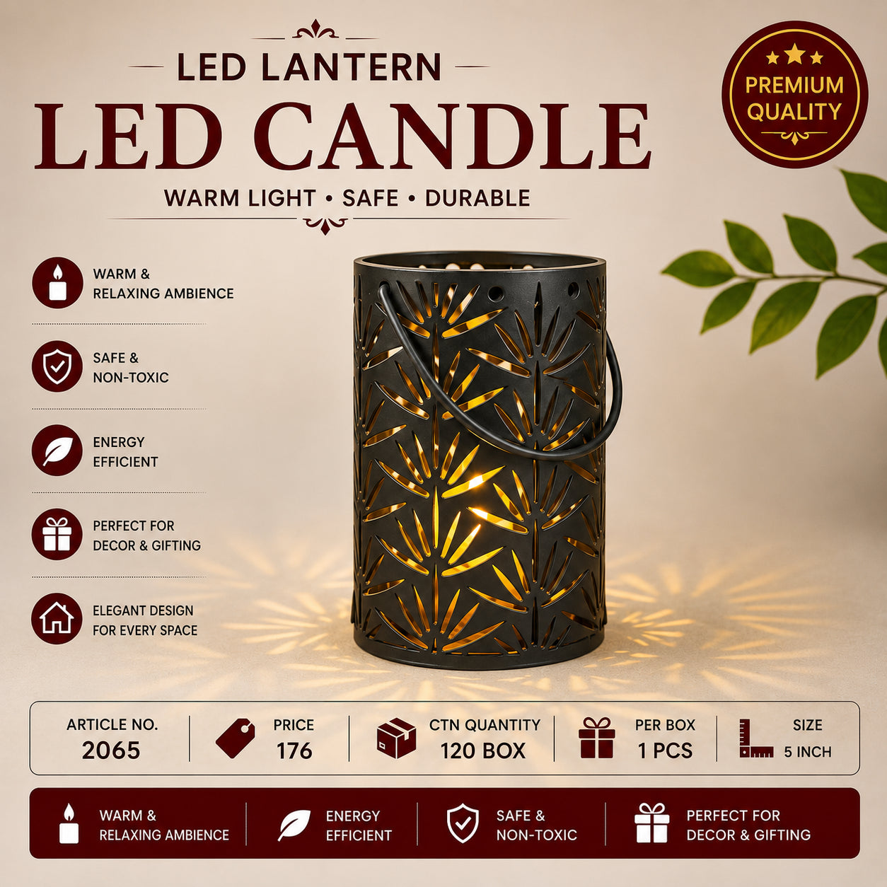 2065 (120)-LED CANDLE