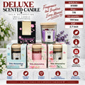 Deluxe Scented Candle in Glass Jar Pack of 6