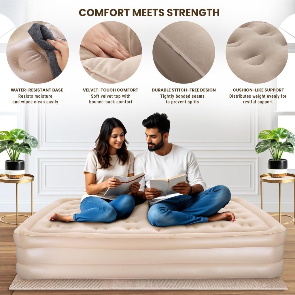 Air Mattress Inflatable Double Bed Sofa
