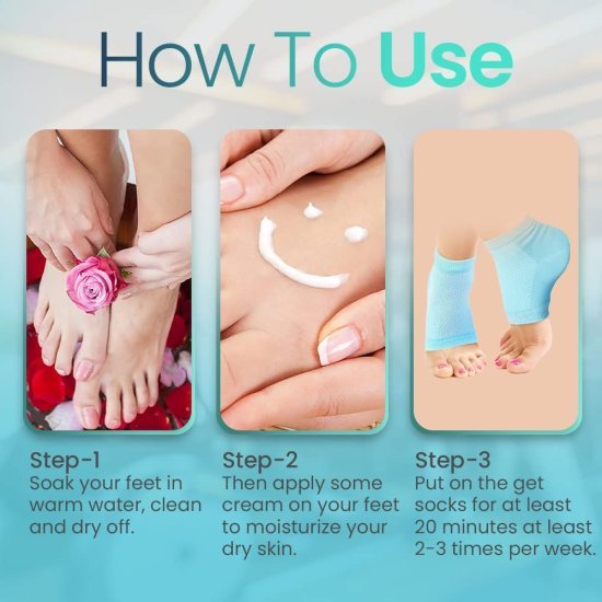 Ankle Gel Socks Half Heel