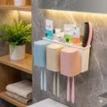 Anti Dust 3 Cup Toothbrush Holder