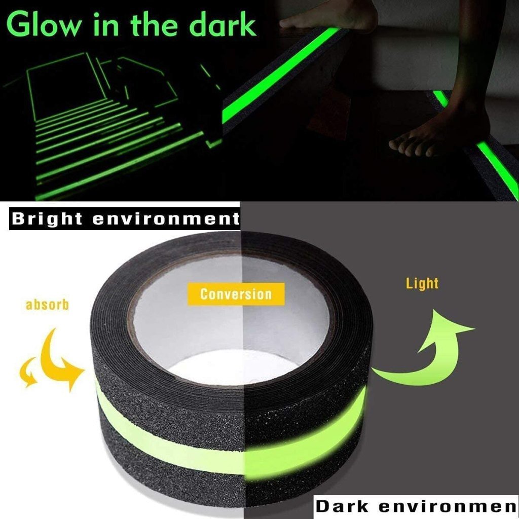 Anti Slip Glow Tape 5cmX5mtr