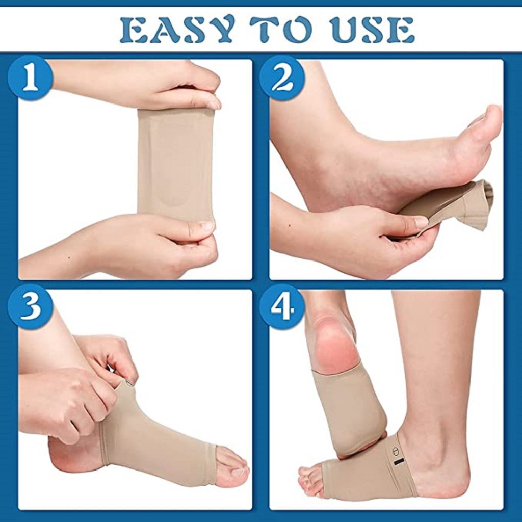 Arch Support Sleeve reusable Gel Pad