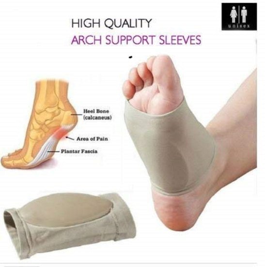 Arch Support Sleeve reusable Gel Pad