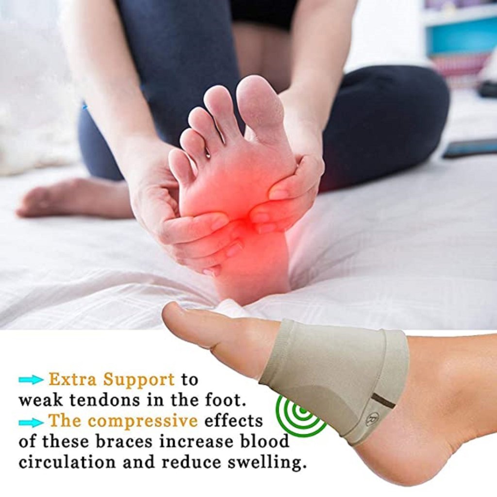 Arch Support Sleeve reusable Gel Pad