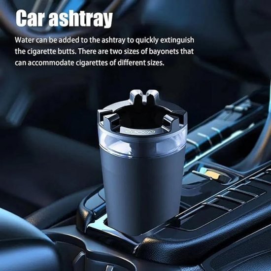 Ashtray Smell Proof with Water Tank