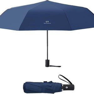 Auto Open Close Umbrella Blue