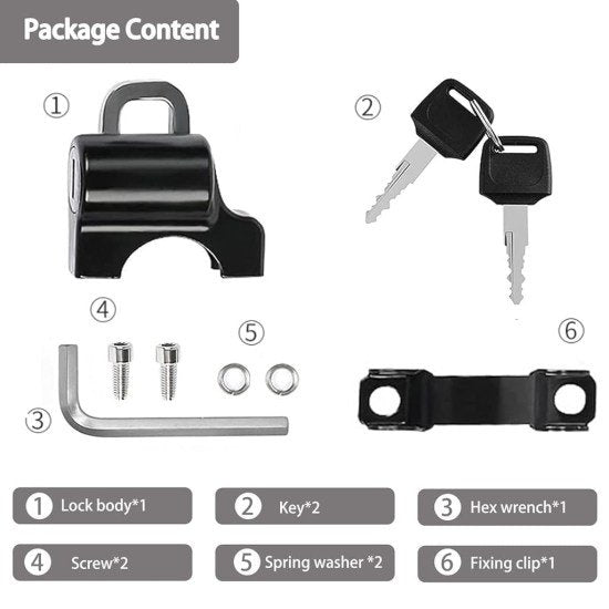 Bike Helmet Lock