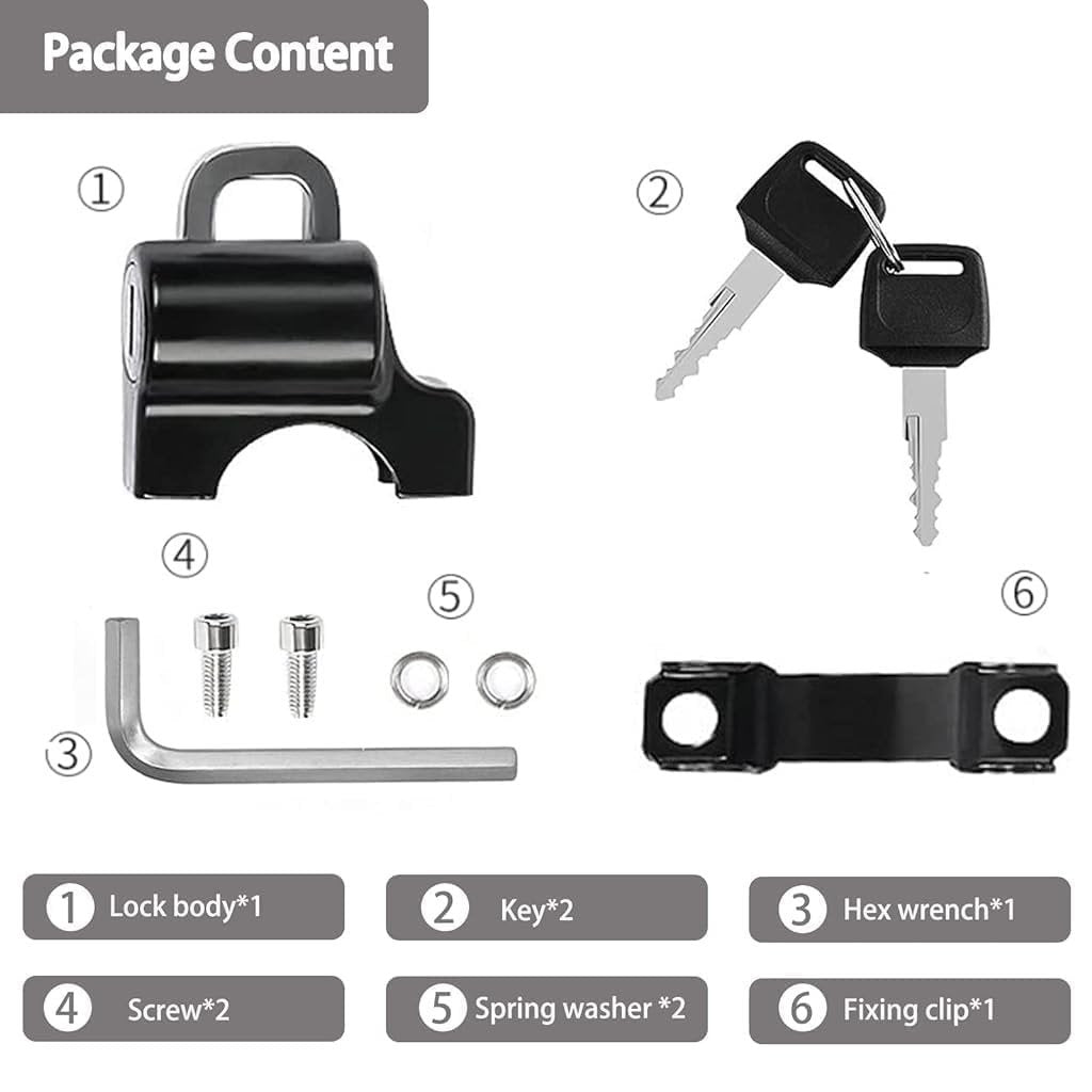 Bike Helmet Lock