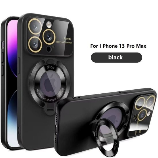 Black iPhone 13 Pro Max Mobile Cover