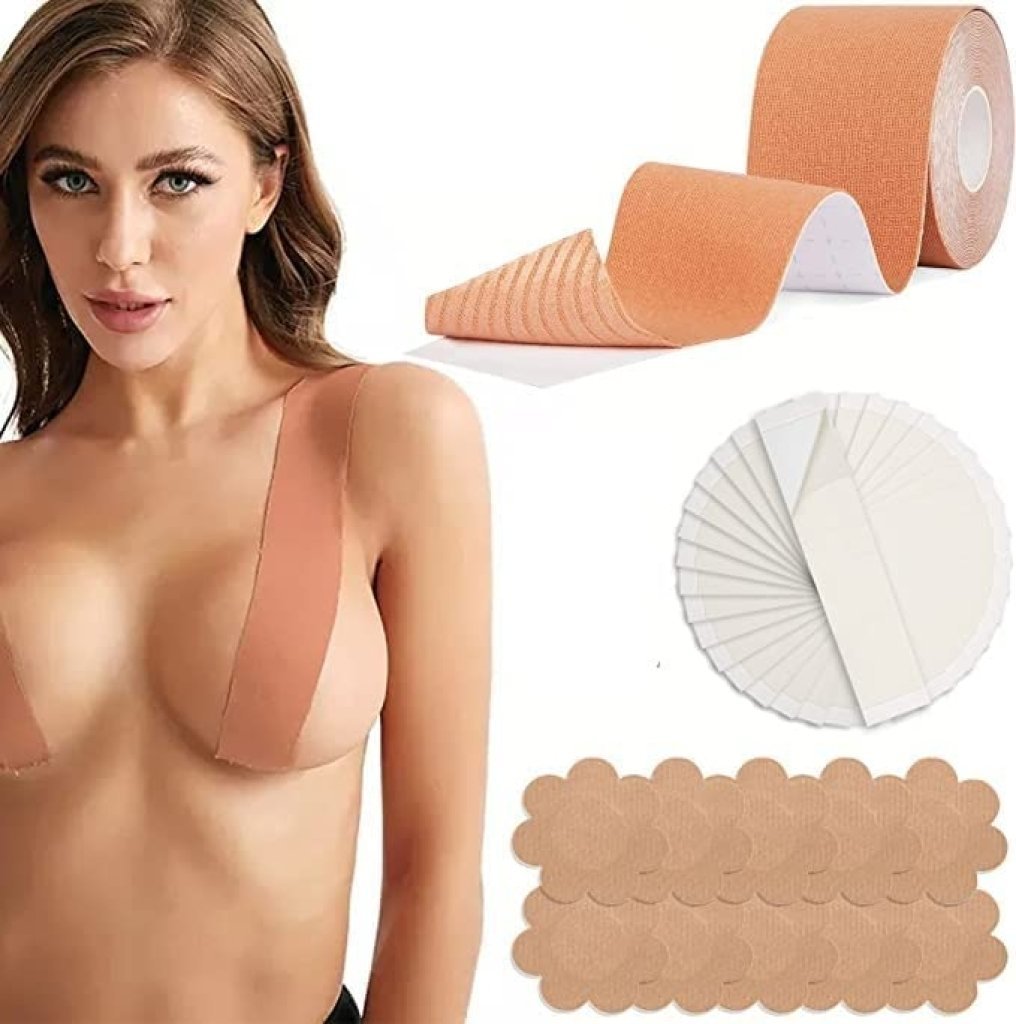 Boob Tape with 10 Nipple Cover