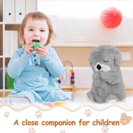 Breathing Teddy Bear Toy