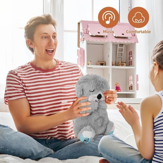 Breathing Teddy Bear Toy