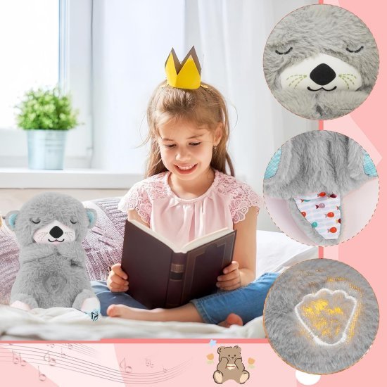 Breathing Teddy Bear Toy