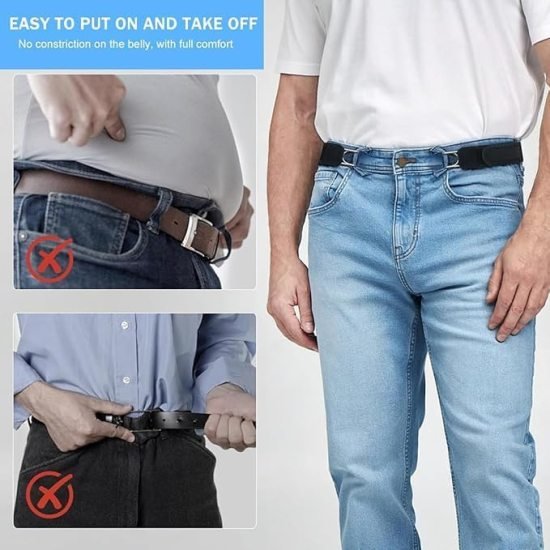 Buckleless Elastic Belt Hook