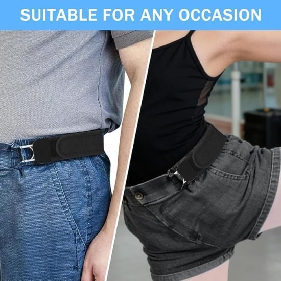 Buckleless Elastic Belt Hook