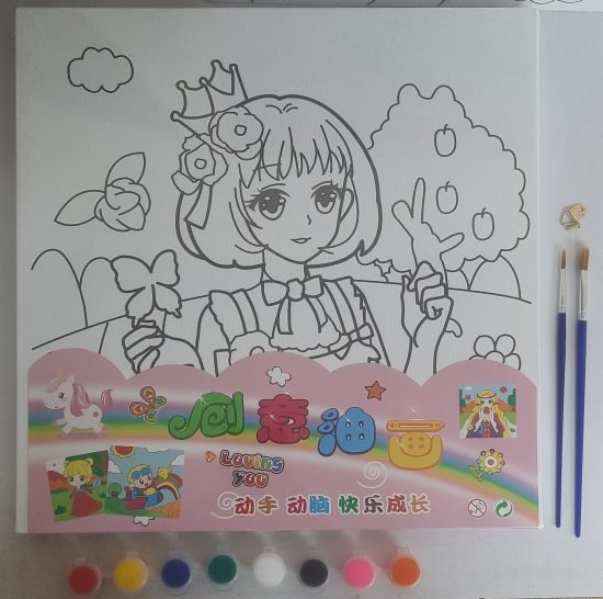 Canvas Painting Craft Set
