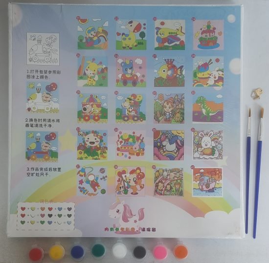 Canvas Painting Craft Set