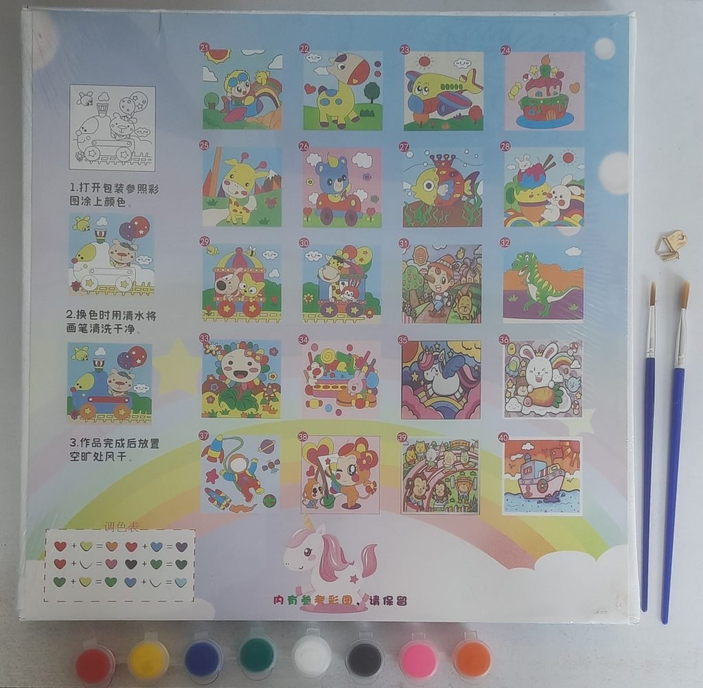 Canvas Painting Craft Set