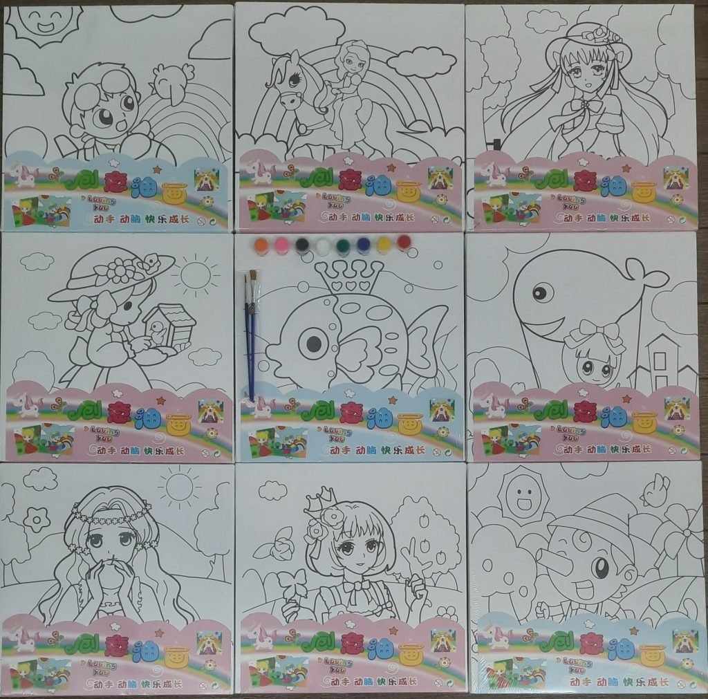 Canvas Painting Craft Set