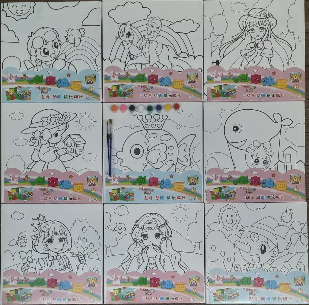 Canvas Painting Craft Set