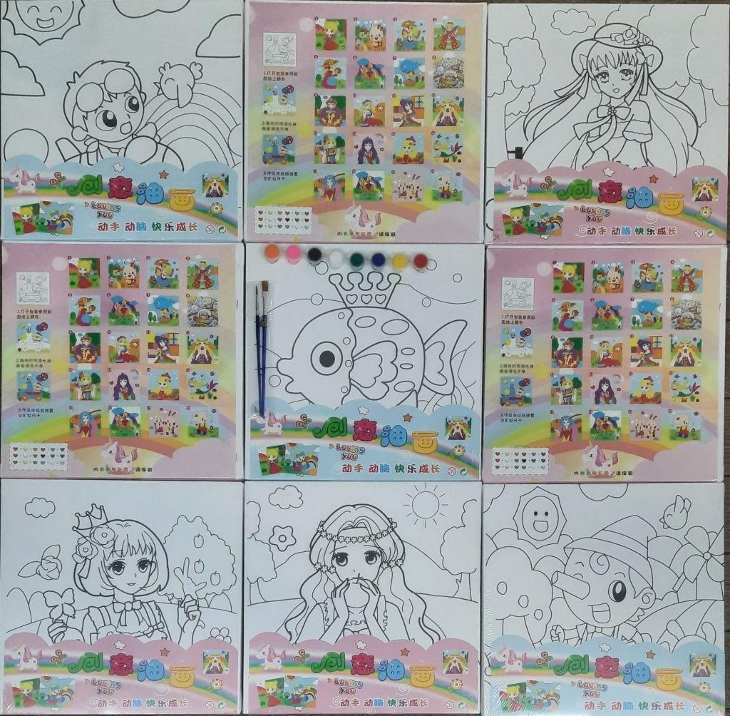 Canvas Painting Craft Set