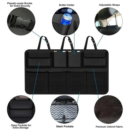 Car Backseat Trunk Organizer