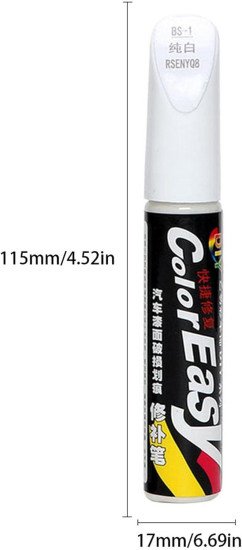 Car Scratch Repair Paint Pen White