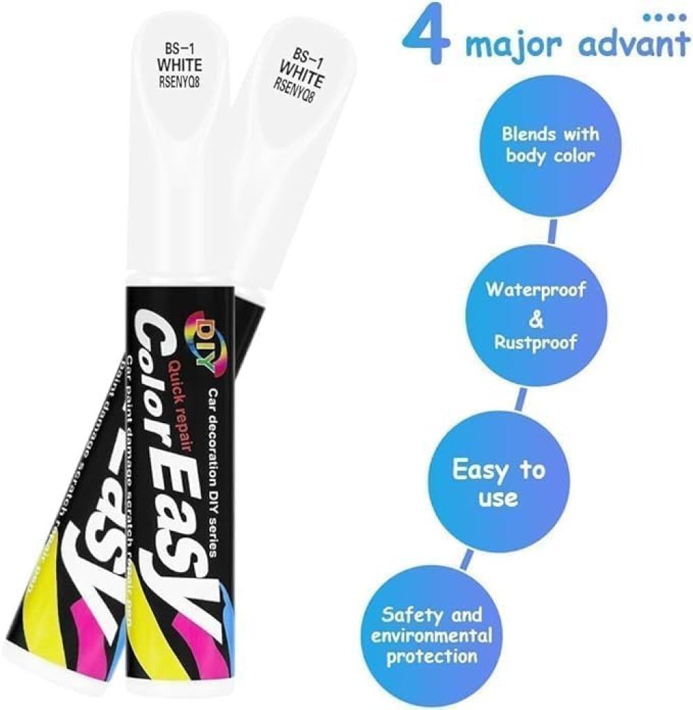 Car Scratch Repair Paint Pen White