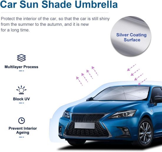 Car Sun Shade Umbrella