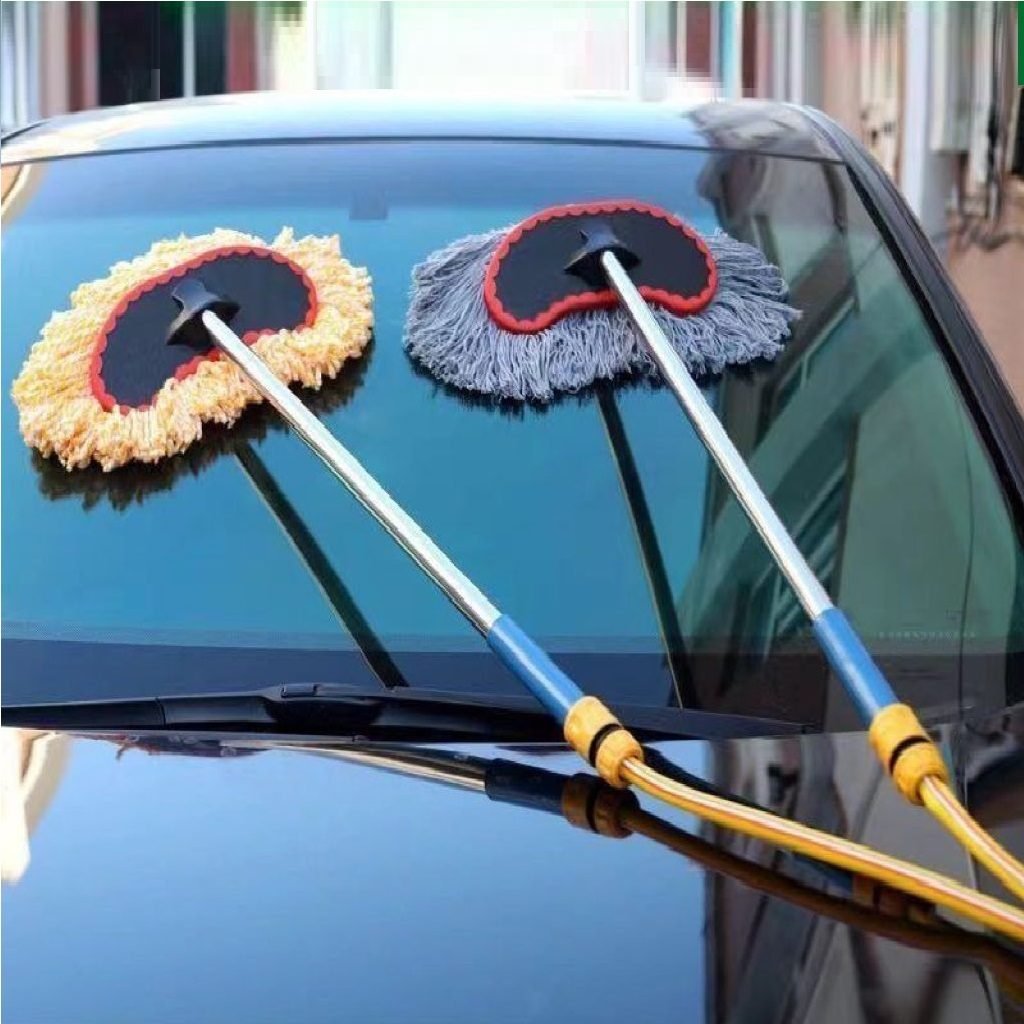 Car Washer Mop With Water Pipe Connector