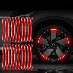 Car Wheel Reflective Strips Sticker 20 stickers