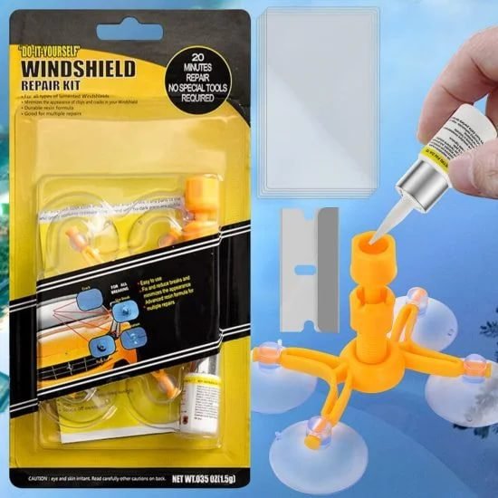 Car Windshield Repair Kit