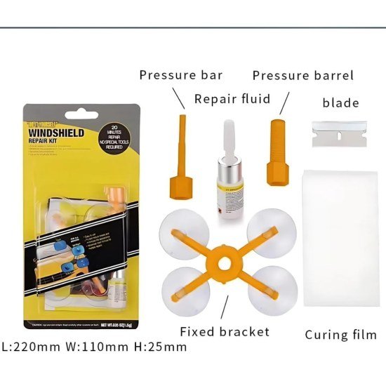 Car Windshield Repair Kit