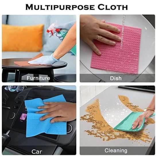 Cellulose Cleaning Sponge 5 pcs
