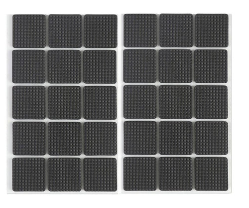 30 pcs Square Chair leg Pad Anti Slip Furniture Mate