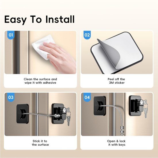 Child Safety Lock with Key