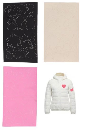 Umbrella Cloth Sweater Patch Sticker