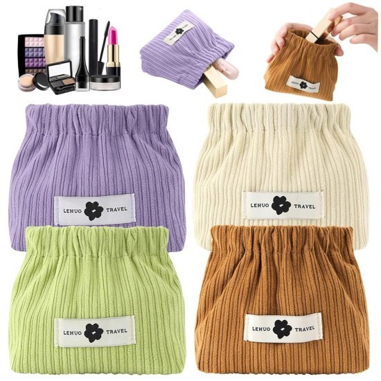 Corduroy Elastic Storage Bag
