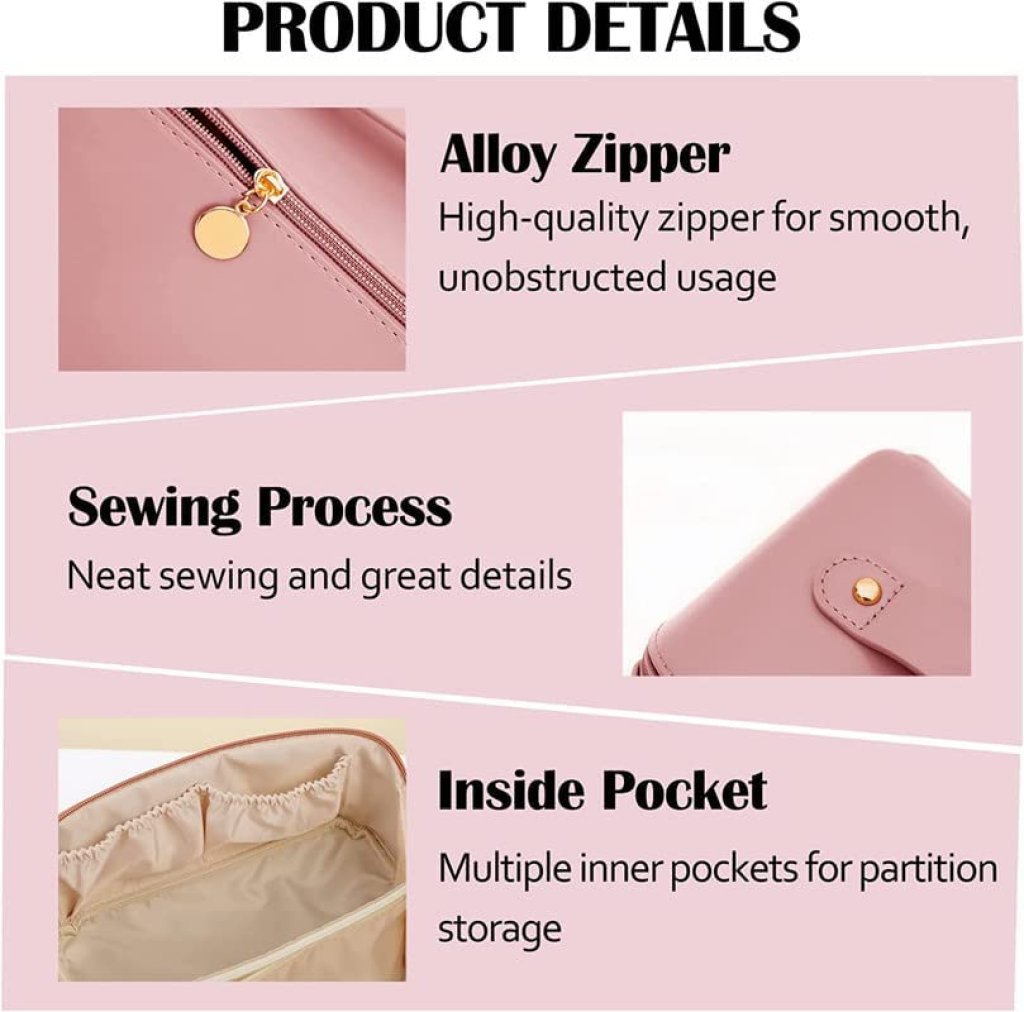 Cross Chain Cosmetic Bag