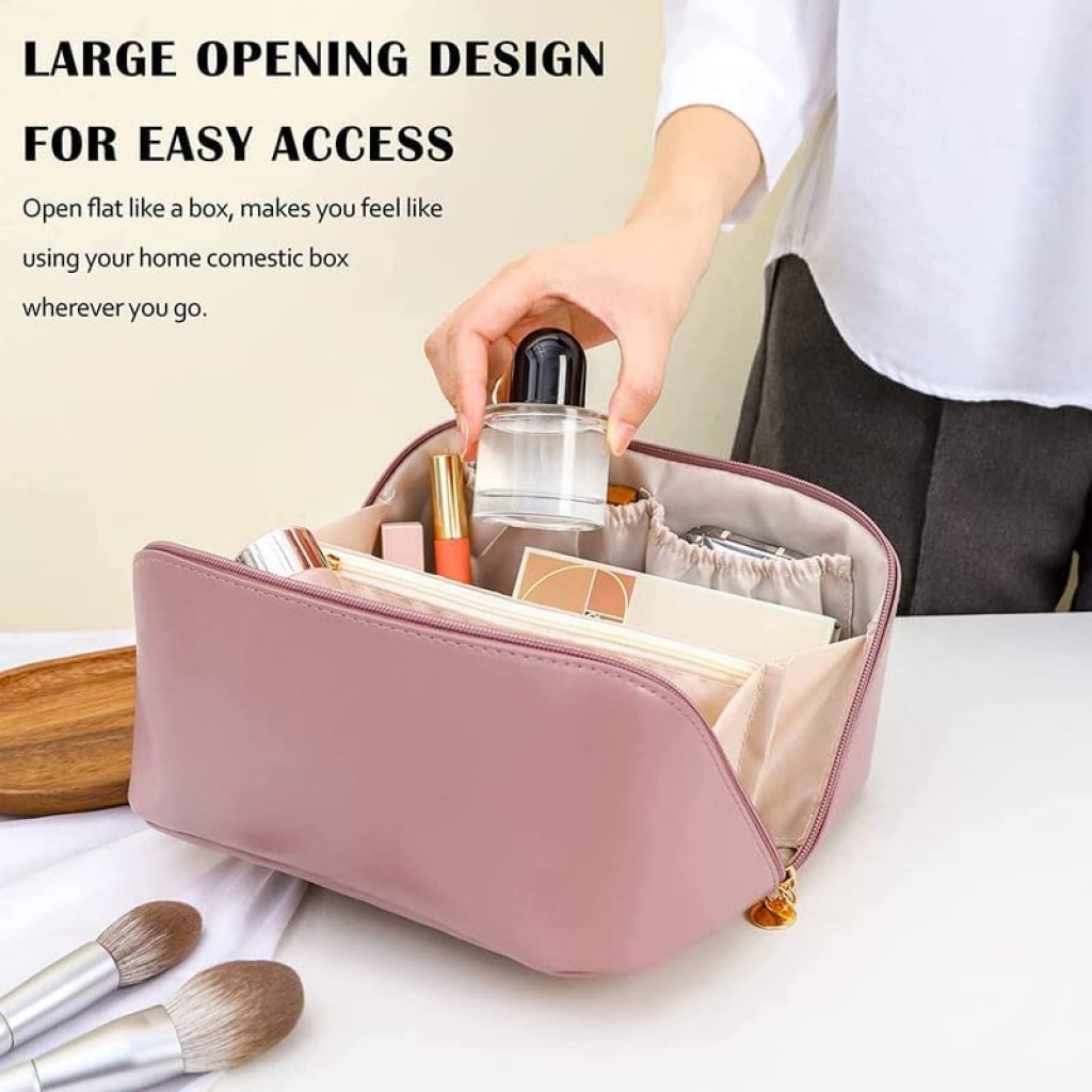 Cross Chain Cosmetic Bag