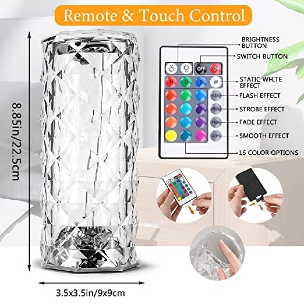 Crystal Daimond Lamp