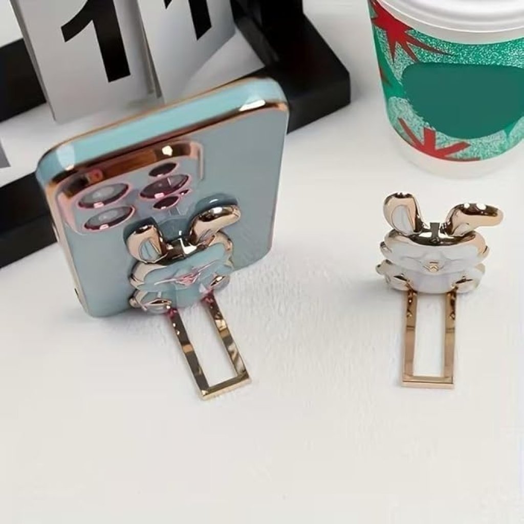 Cute Rabbit Mobile Stand