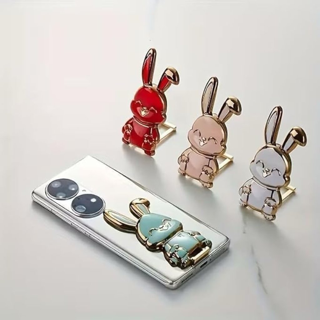 Cute Rabbit Mobile Stand