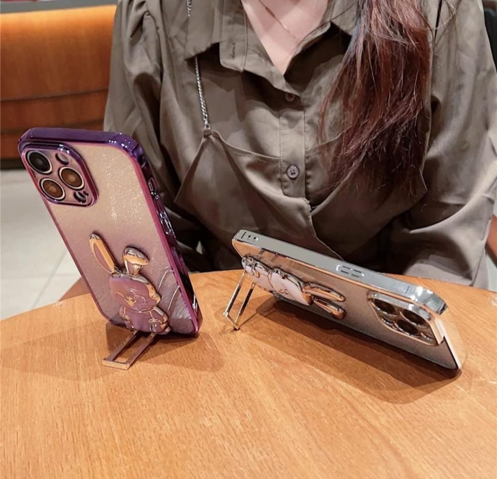 Cute Rabbit Mobile Stand