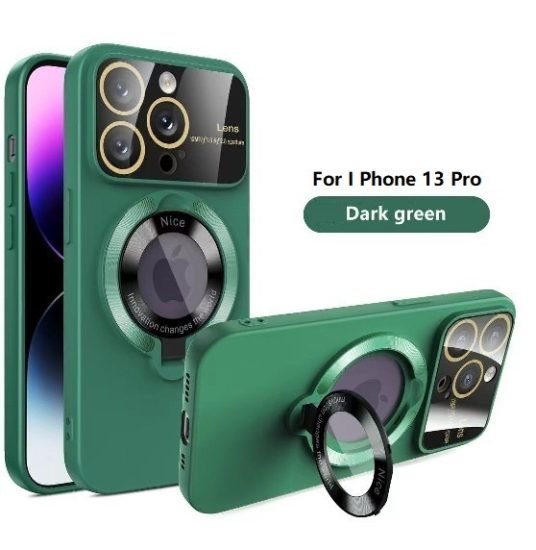 Dark Green iPhone 13 Pro Mobile Cover